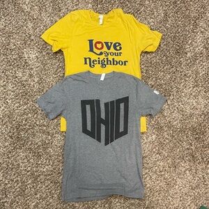 Lot of 4 Ohio Tees from Ohio is Home - Athens, Ohio